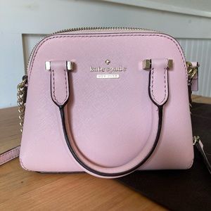 Kate Spade Mini Crossbody  |  Blush Pink